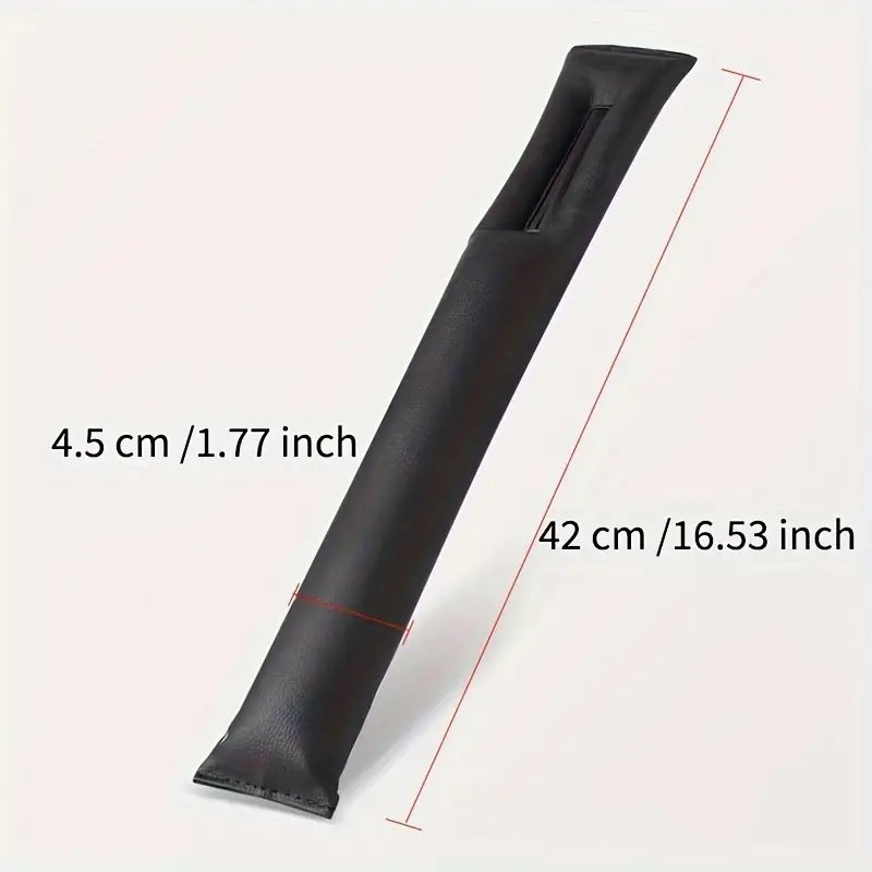 2pcs PU Universal Car Seat Gap Filler