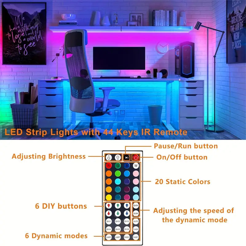 130 ft LED lights